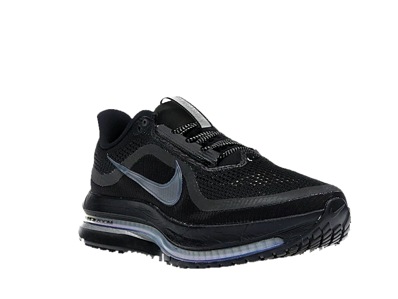 Nike Air Zoom Pegasus Premium in black, three-quarter view